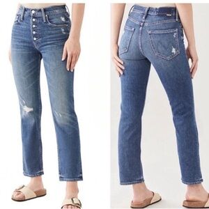 MOTHER Jeans The Pixie Tomcat Ankle in Born To Die Size 29